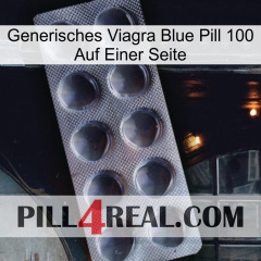 Generic Viagra Blue Pill 100 On One Side 30
